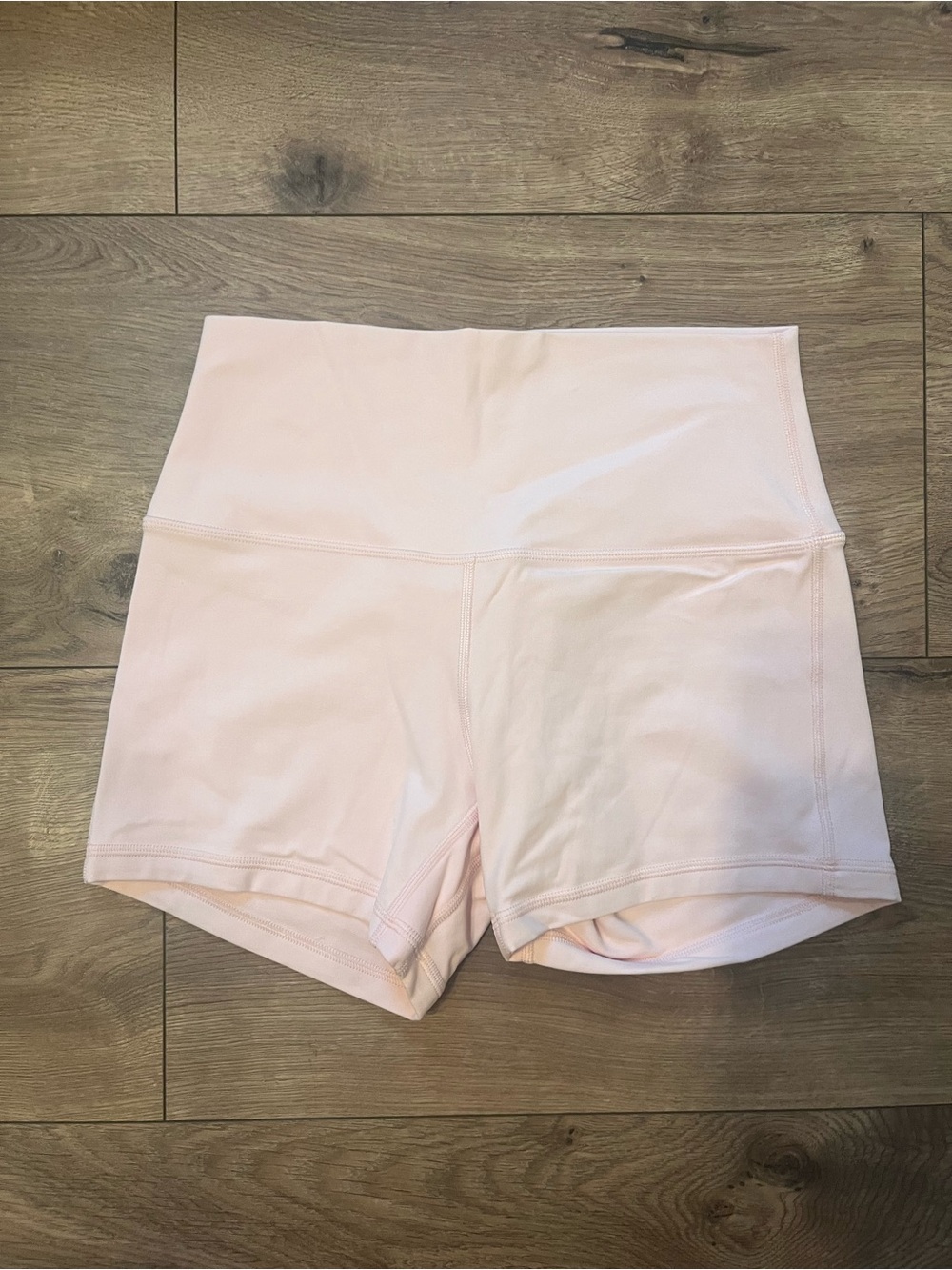 Lululemon strawberry milkshake align shorts 4 inch size 6. Great condition.